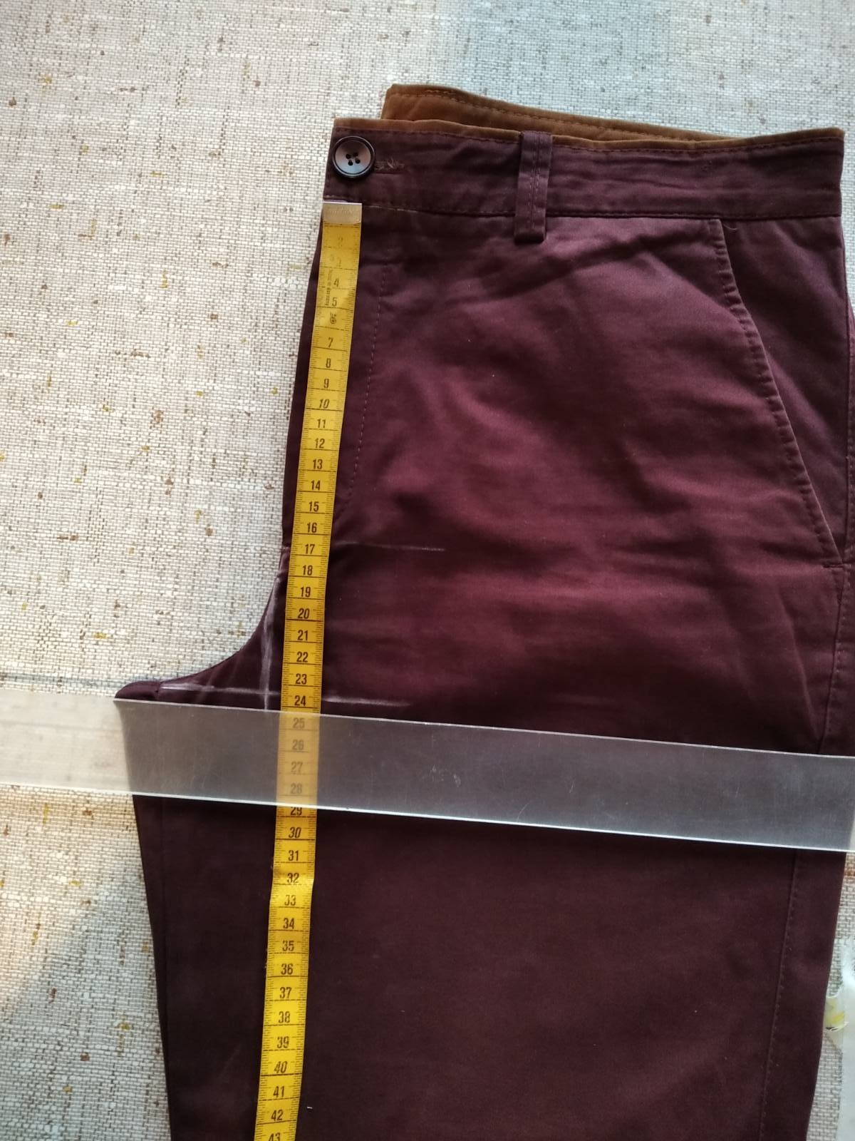 Front rise measurement